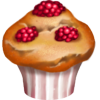 Himbeer-Muffin